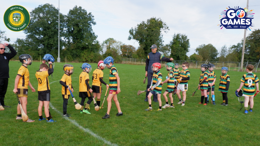 High energy hurling action at Go Games Monster Blitz Day